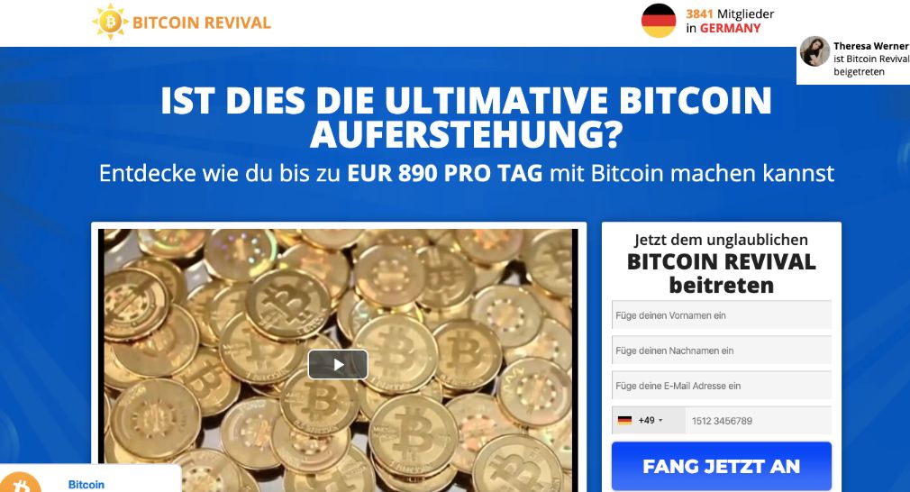 Bitcoin Revival Erfahrungen und Test